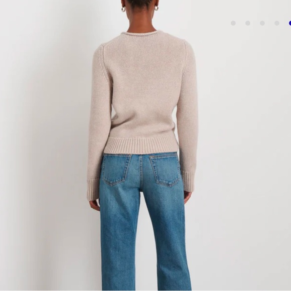 NWT Alex Mill Jamie Sweater in Camellia - Picture 5 of 6